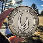 Custom Name In Mando'a Dadalorian Challenge Coin - Personalized Commemorative Keepsake Coin