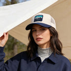 National Park Star Wars Leather Mesh Hat - Personalized Trucker Cap