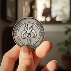 Custom Name In Mando'a Dadalorian Challenge Coin - Personalized Commemorative Keepsake Coin