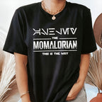 Name In Aurebesh Momalorian Star Wars Shirt - Personalized Shirt