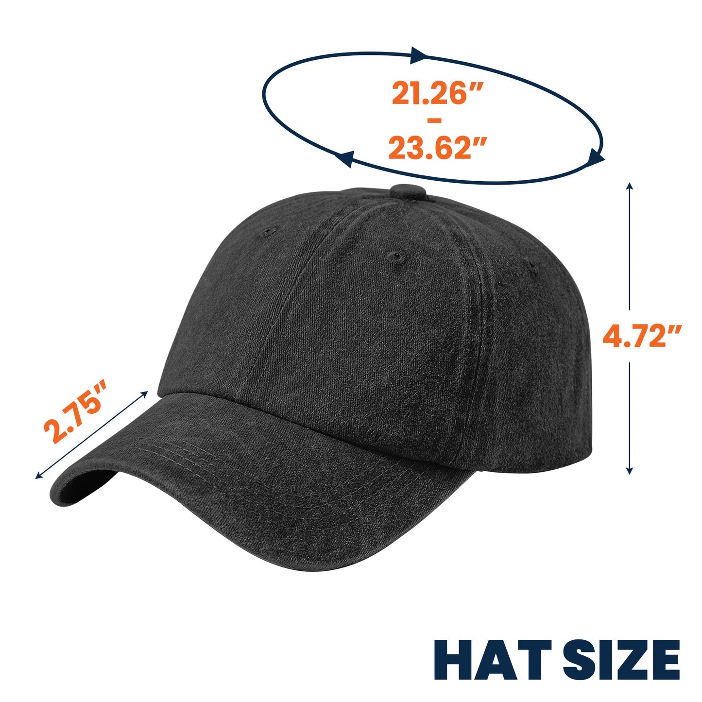 Vintage Aurebesh Star Wars Washed Cap - Personalized Distressed Denim Cap