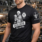 Custom Dadalorian Name in Mando'a Sleeve Printed Shirt - Personalized Shirt and Sleeve