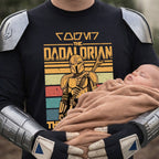 Name In Aurebesh Vintage Dadalorian Star Wars Shirt - Personalized Shirt