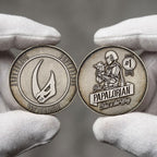 Custom Name In Mando'a Dadalorian Challenge Coin - Personalized Commemorative Keepsake Coin