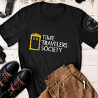 Time Travelers Society With Custom Gallifreyan Name Printed Shirt - Sci-fi Movie Personalized Shirt