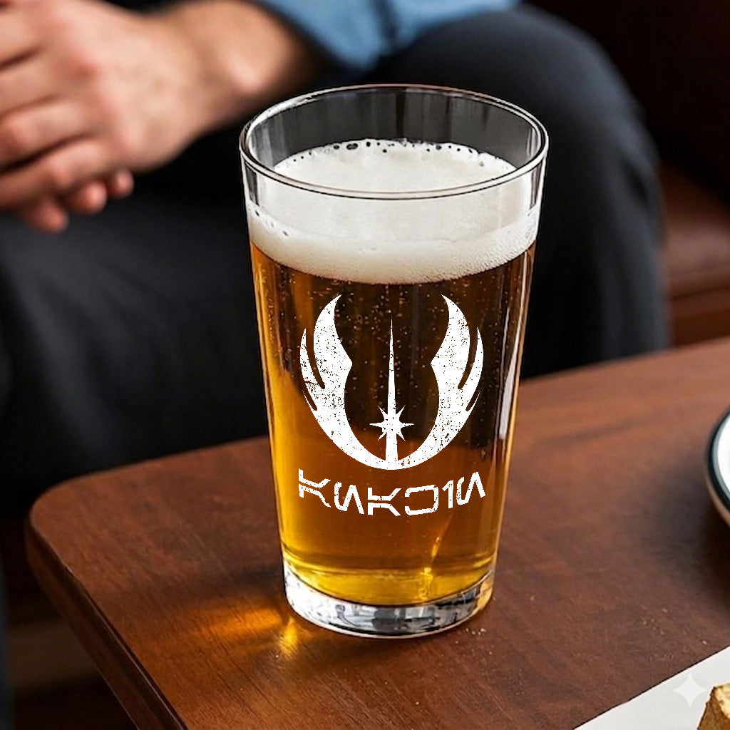 Master Brewer 16oz Beer Glass - Galactic Personalized Beer Glass