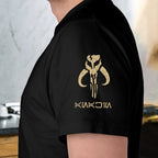 The Sarcasm Is Strong With This One With Custom Name in Aurebesh/Mando'a Sleeve Printed Shirt - Personalized Shirt and Sleeve