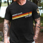 Rebel Scum Since 1977 With Custom Name in Aurebesh/Mando'a Sleeve Printed Shirt - Personalized Shirt and Sleeve