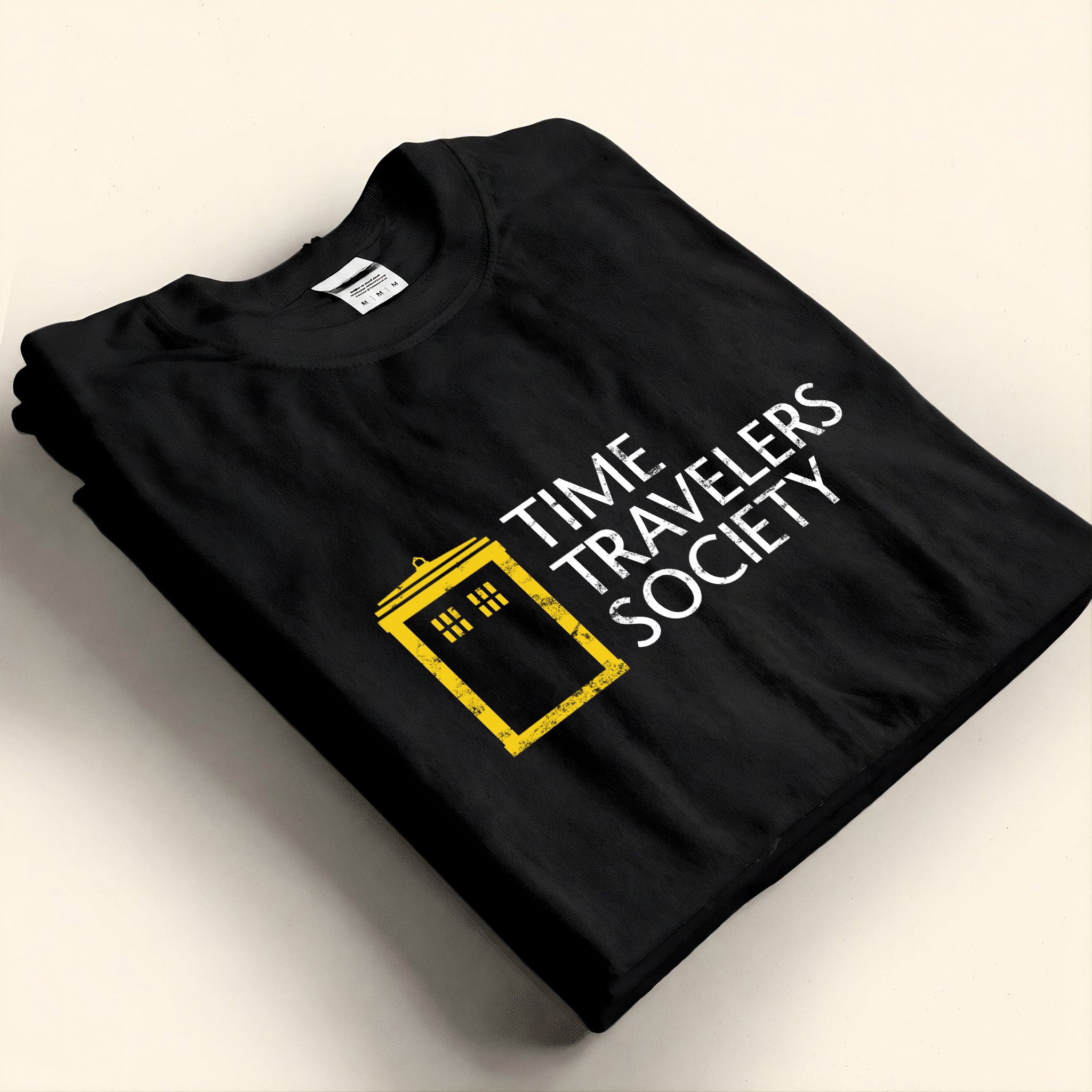 Time Travelers Society With Custom Gallifreyan Name Printed Shirt - Sci-fi Movie Personalized Shirt