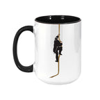 Cliff of Insanity Funny Accent Mug - Princess Bride Edge-to-Edge Printed Two-Tone Mug