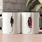 Cliff of Insanity Funny Accent Mug - Princess Bride Edge-to-Edge Printed Two-Tone Mug