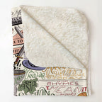 Princess Bride Quotes Art Blanket - Classic Movie Art Christmas Sherpa Blanket Gift for Fans