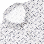 TIE Fighter Fleet Pattern Hawaiian Shirt with Pocket - Galactic Button Down Shirt