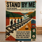 Stand By Me Christmas Blanket - Drama Movie Sherpa Blanket Gift for Fans