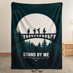Stand By Me Christmas Blanket - Drama Movie Sherpa Blanket Gift for Fans