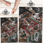 Home Alone Isometric 1000 Pieces Puzzle - Movie Isometric Puzzle Gift
