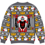 Tis But A Scratch Black Knight Ugly Christmas Sweater - Monty Python Vintage Gift For Fans