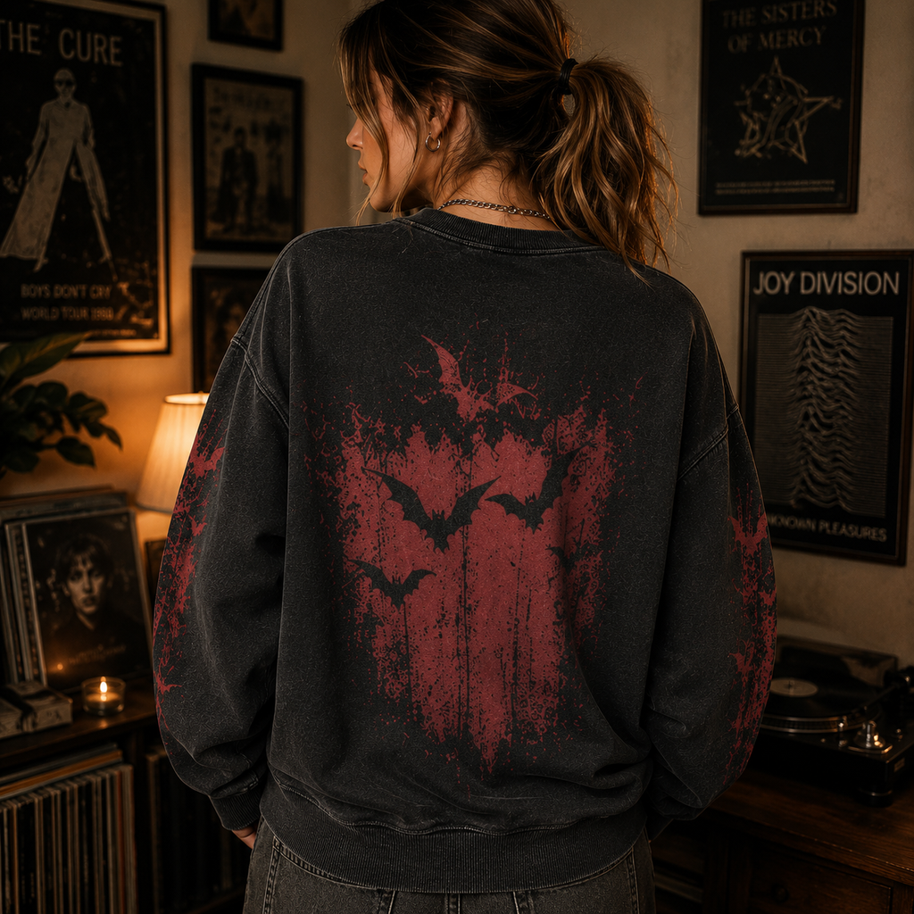 Vintage Lost Boys Horror Movies All-Over-Print Sweatshirt - Cult Movies Vintage Sweatshirt