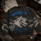 Vintage The Thing Horror Movies All-Over-Print Sweatshirt - Outpost 31 Vintage Sweatshirt
