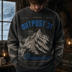 Vintage The Thing Horror Movies All-Over-Print Sweatshirt - Outpost 31 Vintage Sweatshirt