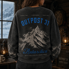 Vintage The Thing Horror Movies All-Over-Print Sweatshirt - Outpost 31 Vintage Sweatshirt