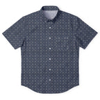 Star Wars Millennium Falcon Pattern Hawaiian Shirt with Pocket - Star Wars Button Down Shirt