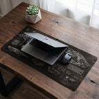 Millennium Falcon Blueprint Desk Mat - Star Wars Office Accessory Father's Day Gift