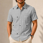 Star Wars Troopers Vader Icon Hawaiian Shirt with Pocket - Star Wars Button Down Shirt