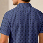X-Wing Starfighter Pattern Hawaiian Shirt with Pocket - Star Wars Button Down Shirt