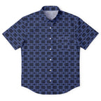 TIE Fighter Pattern Hawaiian Shirt with Pocket - Star Wars Button Down Shirt