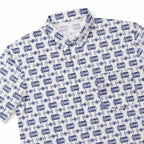 Galactic TIE Fighter Pattern Hawaiian Shirt with Pocket - Galactic Button Down Shirt