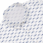 X-Wing Starfighter & TIE Fighter Pattern Hawaiian Shirt with Pocket - Star Wars Button Down Shirt