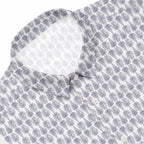 Millennium Falcon & Star Destroyer Pattern Hawaiian Shirt with Pocket - Galactic Button Down Shirt