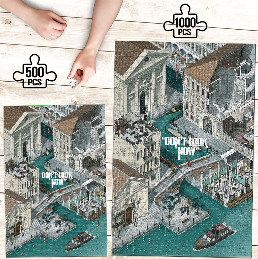 Don't Look Now Isometric 1000 Pieces Puzzle - Movie Isometric Puzzle Gift