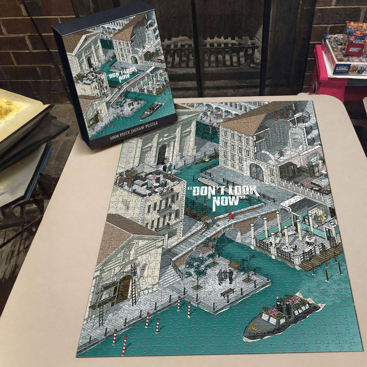 Don't Look Now Isometric 1000 Pieces Puzzle - Movie Isometric Puzzle Gift