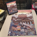 The Grand Budapest Hotel Isometric 1000 Pieces Puzzle - Movie Isometric Puzzle Gift