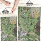 Midsommar Isometric 1000 Pieces Puzzle - Movie Isometric Puzzle Gift