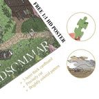 Midsommar Isometric 1000 Pieces Puzzle - Movie Isometric Puzzle Gift