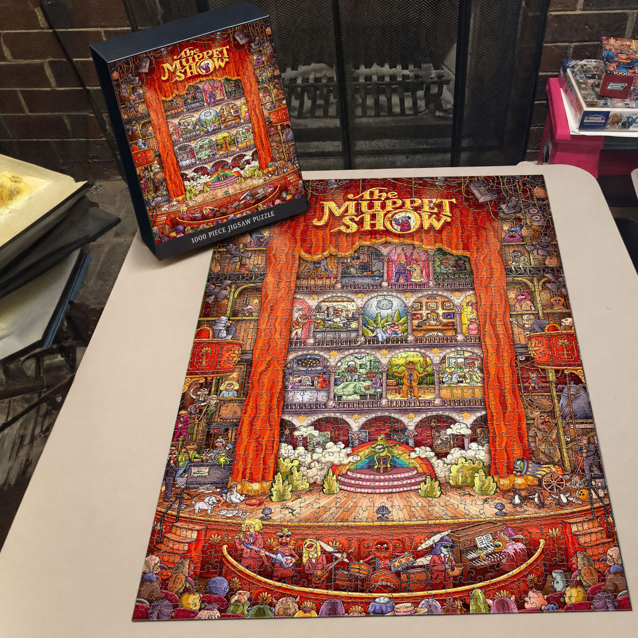 The Muppet Show Isometric 1000 Pieces Puzzle - Movie Isometric Puzzle Gift