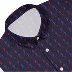 Spider Meme Hawaiian Shirt with Pocket - Button Down Shirt
