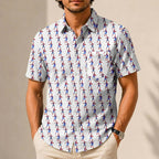 Spider Meme Hawaiian Shirt with Pocket - Button Down Shirt