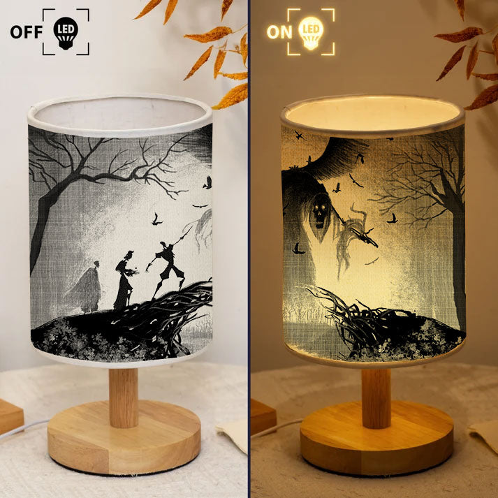 Tales Of The Three Brothers Fabric Lamp - Fantasy Movie Home Decor Gift for Fans