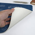Millennium Falcon Blueprint Desk Mat - Star Wars Office Accessory Father's Day Gift