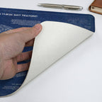 Imperial I-Class Star Destroyer Blueprint Desk Mat - Star Wars Office Accessory Father's Day Gift