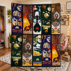 Original Six Sci-fi Movies Collection Blanket - Movie Art Christmas Sherpa Blanket Gift for Fans