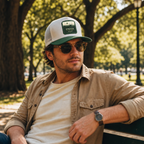 National Park Star Wars Leather Mesh Hat - Personalized Trucker Cap