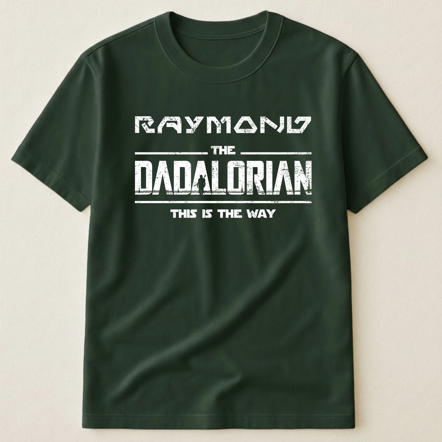 Name In Aurebesh Dadalorian Star Wars Shirt - Personalized Shirt