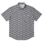 Empire & Rebel Pattern Hawaiian Shirt with Pocket - Galactic Button Down Shirt
