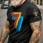 May 25th 1977 With Custom Name in Aurebesh/Mando'a Sleeve Printed Shirt - Personalized Shirt and Sleeve