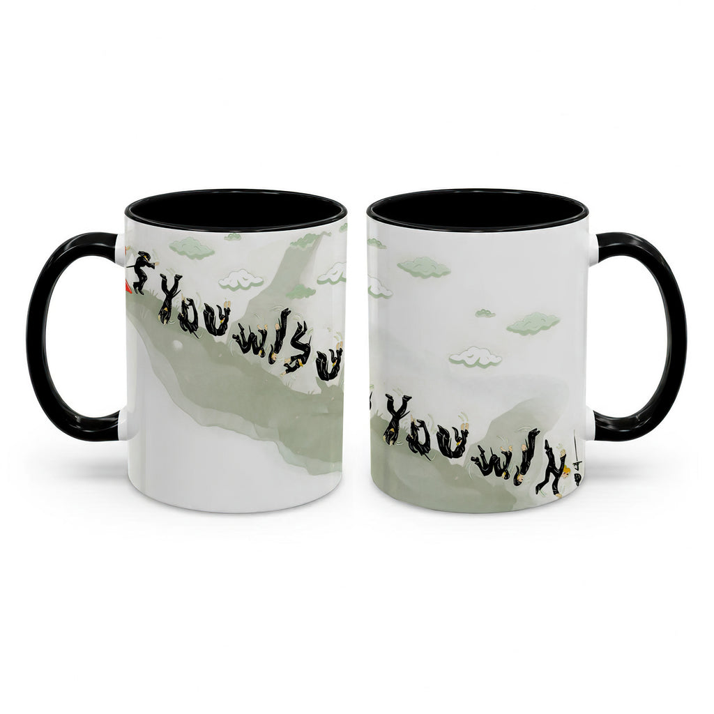 As You Wish Funny Accent Mug - Princess Bride Edge-to-Edge Printed Two-Tone Mug